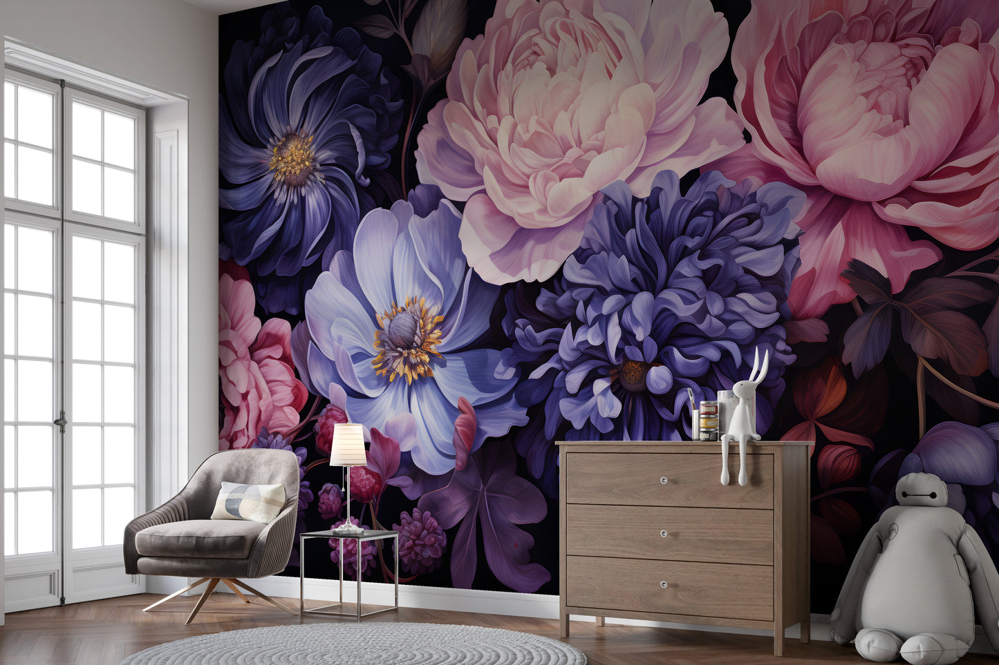 Aromatic Bouquet Wallpaper Mural