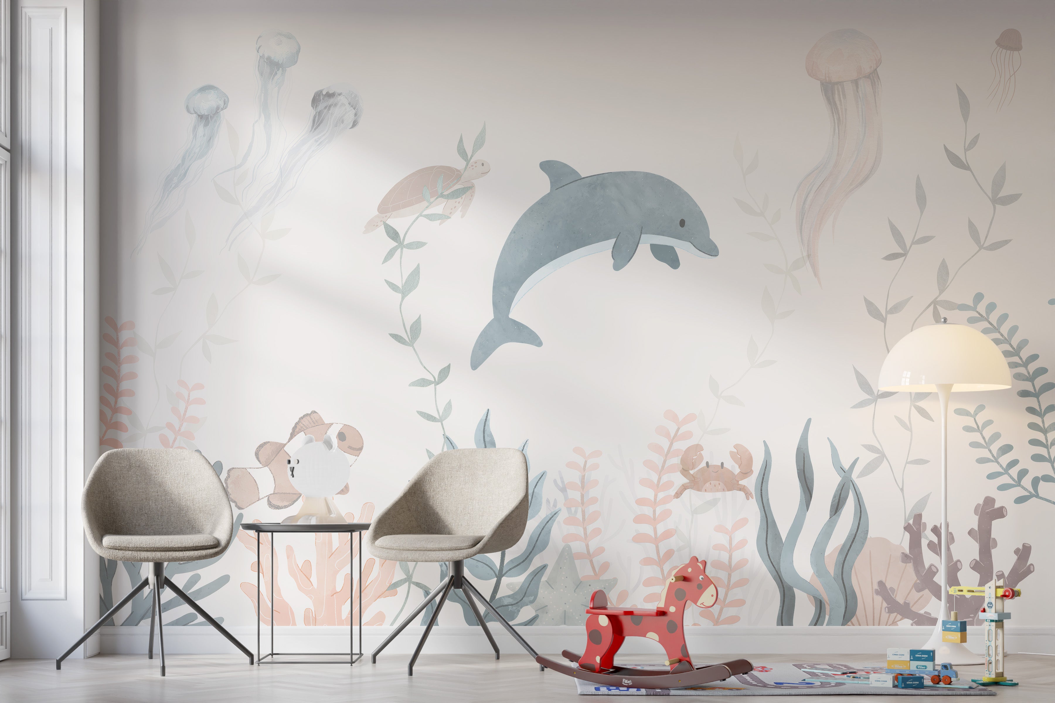 Aquatic Life Adventure Wall Art
