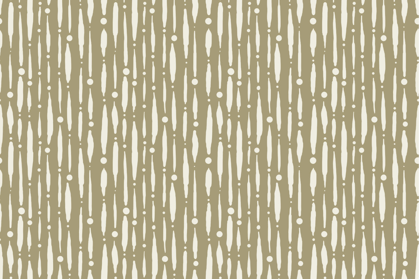 Dripping Lines Sage Green Wallpaper