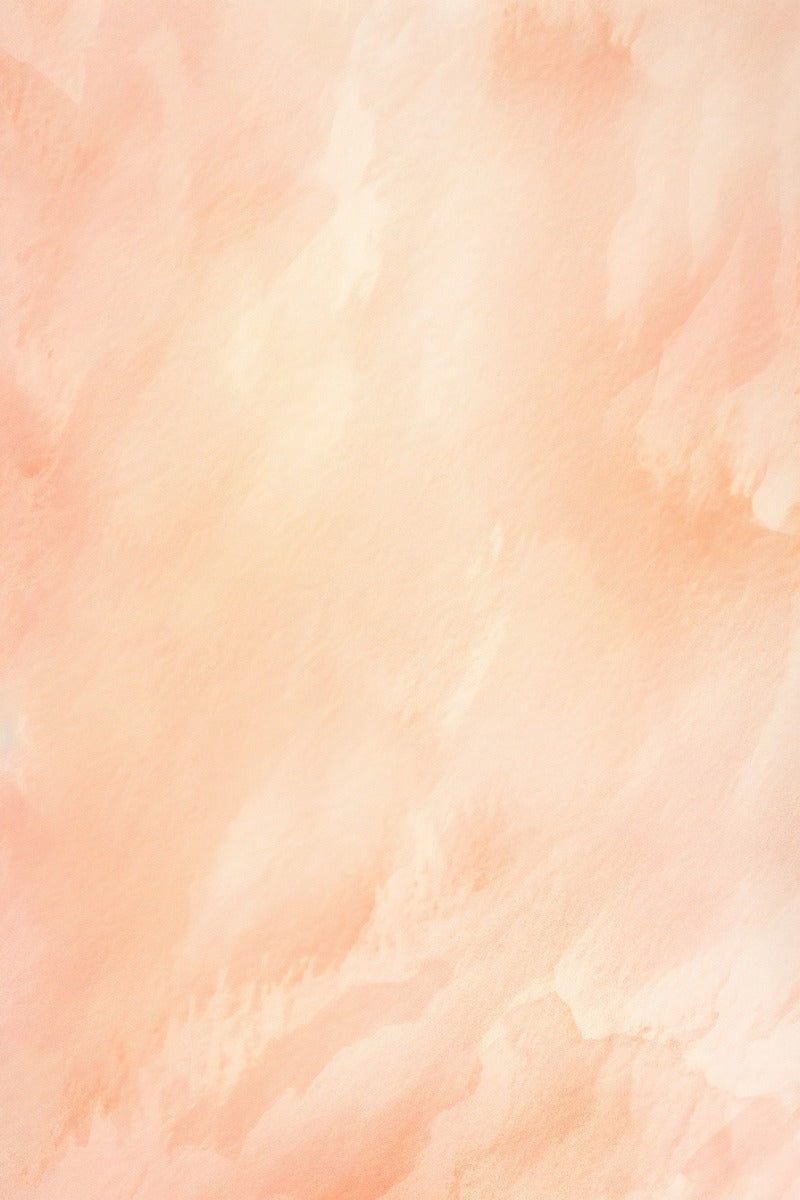 Peach Melody Pantone Shade Watercolour Wallpaper