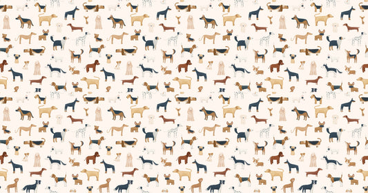 Canine Medley Wallpaper