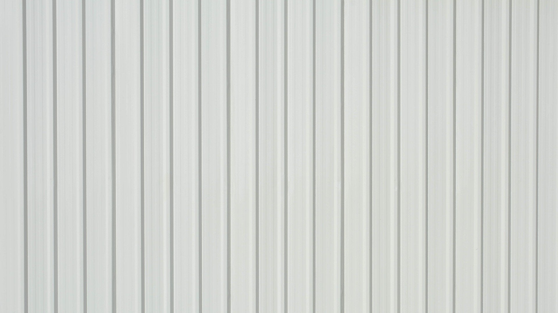 White Corrugated Metal Sheet Wallpaper